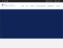Tablet Screenshot of patuxentgolf.com